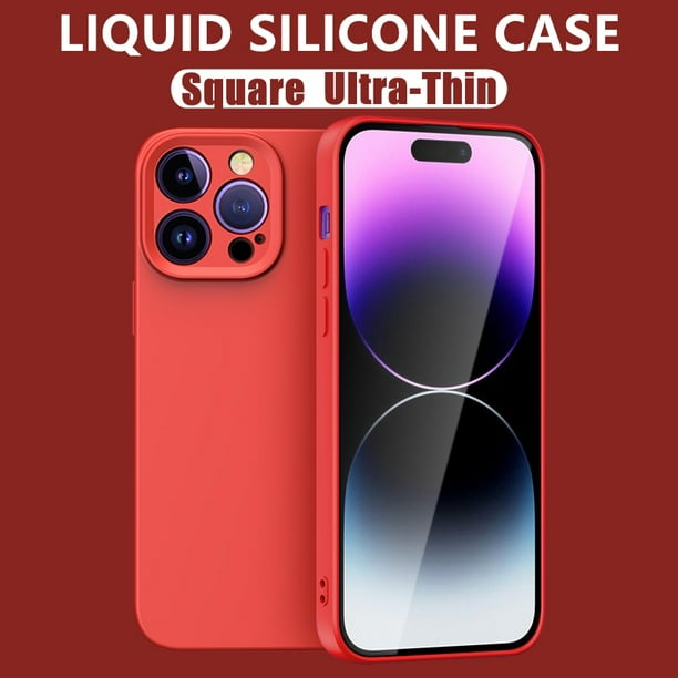 Funda De Silicona Suave A Prueba De Golpes Para iPhone 11 12 13 Pro max 14  14 Plus El Mercado de Encantos