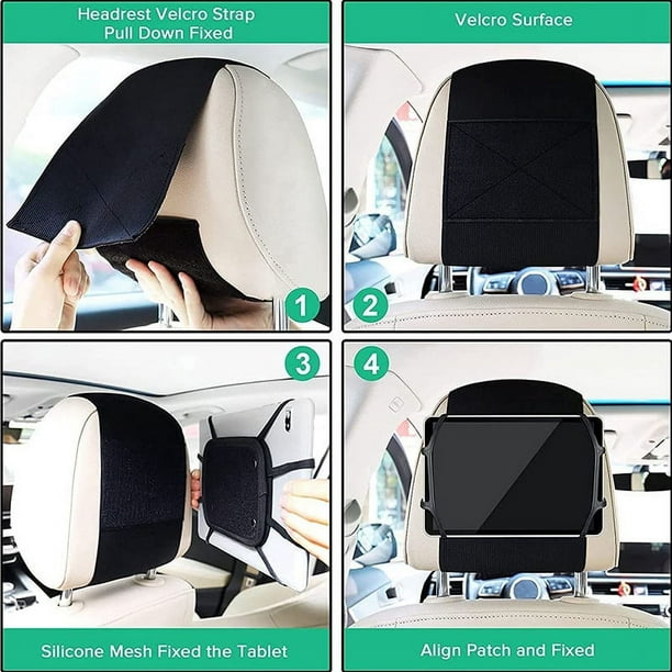 Soporte para iPad para reposacabezas del coche