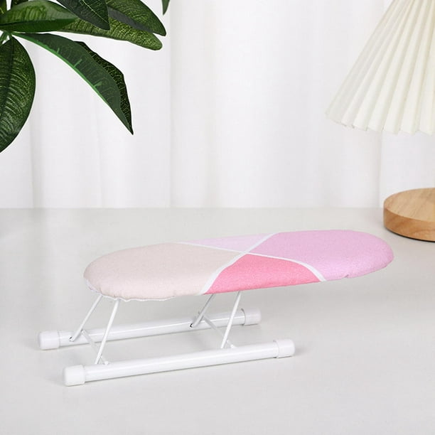 Mini tabla de planchar, tabla de planchar plegable, accesorios de  planchado, mesa de planchar desmontable, mesa de planchar plegable con  cuello de