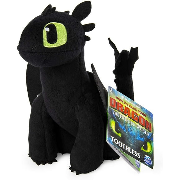 dreamworks dragons toothless 8 premium plush dragon para niños de 4 años en adelante dreamworks dreamworks dragons