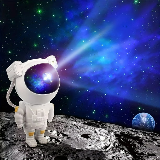 Mexllex Astronauta Proyector Galaxy, Proyector Estrellas Techo Starry Night  Light con Nebulosa, Temporizador y Control Remoto, Dormitorio, los Mejores  Regalos para Niños y Adultos : : Iluminación