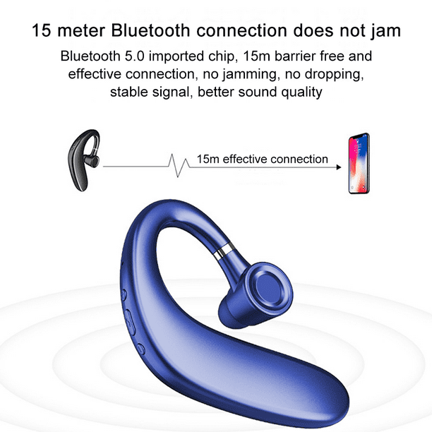Auricular Manos Libres Inalambrico Bluetooth Para Celular iPhone Android  Siri