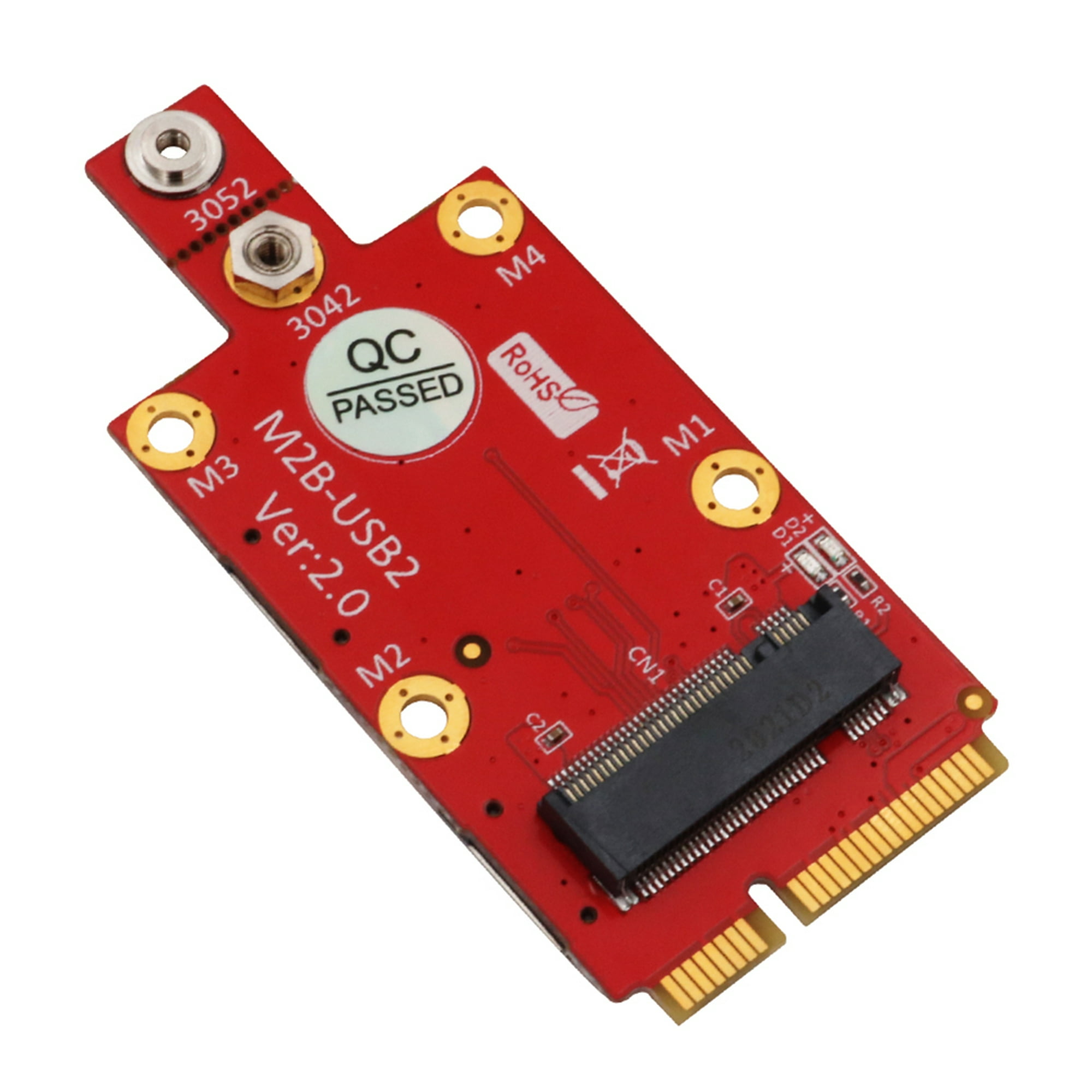  Mini adaptador PCI-E a USB con ranura para tarjeta SIM para  transferencia de módulo a interfaz USB : Electrónica
