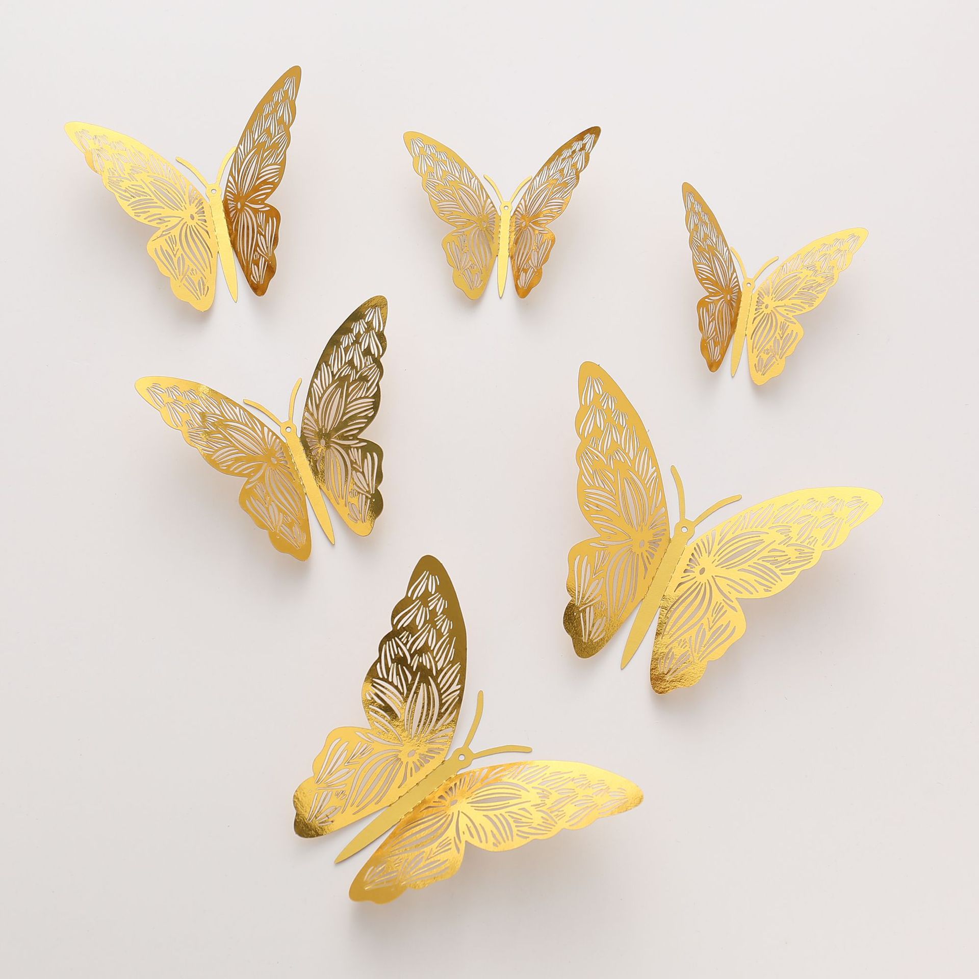 Stunning Golden Butterflies (Mariposas Doradas) for Decor