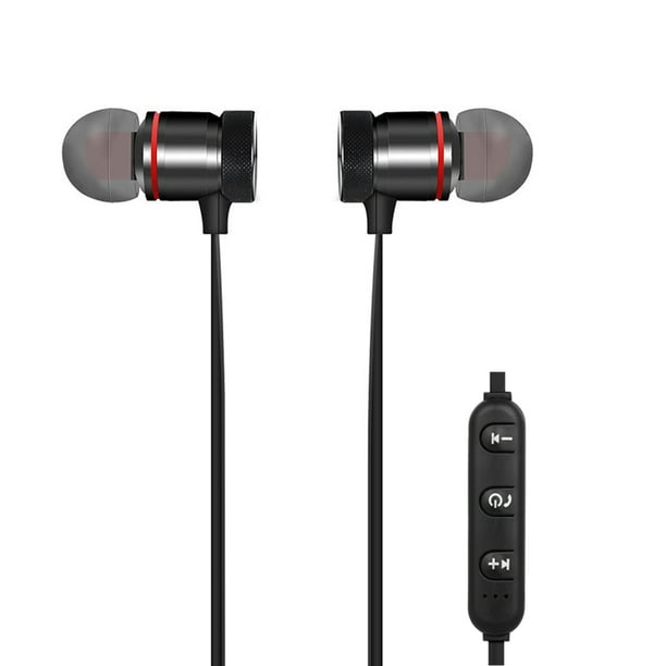 Bluetooth 4.1 Auriculares Deporte al aire libre Auriculares Música Auricular  Succión magnética yeacher