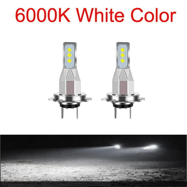 2 uds H7 bombillas Led faro de motocicleta 20000lm 6000k luz blanca  YONGSHENG