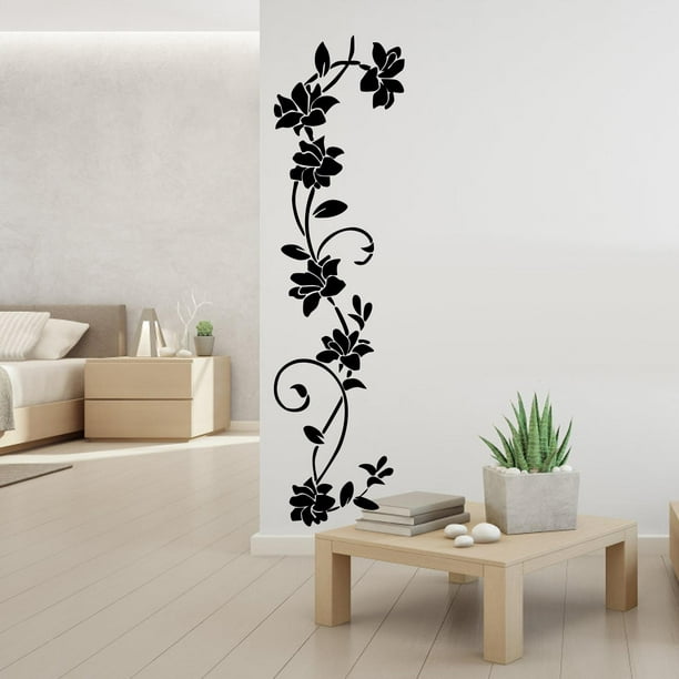 Adhesivo decorativo para pared de baño, calcomanías de baño, vinilo de  baño, calcomanía de palabras de baño, 22 x 11, color negro