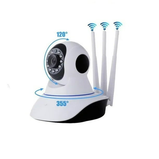 Camara de Seguridad WIFI 1080p Sensor de Movimiento, Microfono, Alarma,  Sensor de Movimiento y Vision Nocturna