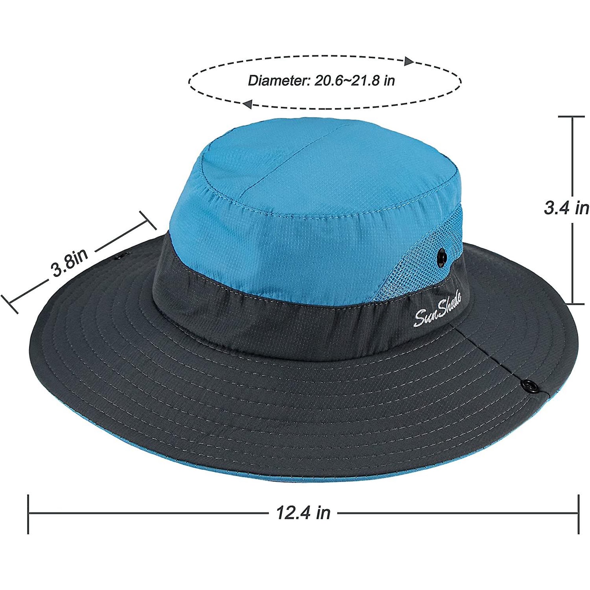 Sombreros para el sol plegables con protección UV para exteriores