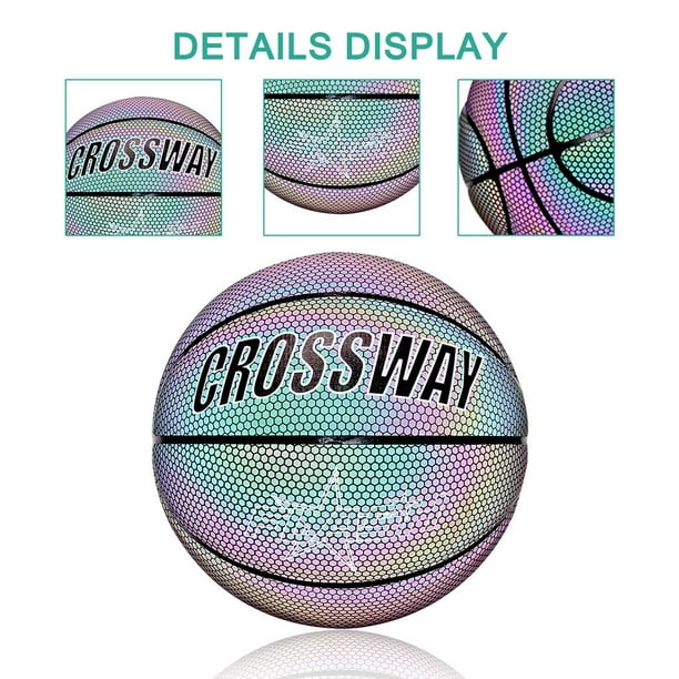 Balones de baloncesto - Holográfico reflectante brillante