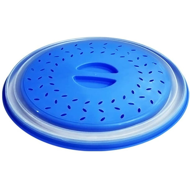 Cubierta grande para microondas para alimentos de fácil agarre, tapa  protectora para salpicaduras de microondas con ventilación de vapor y sin  BPA y
