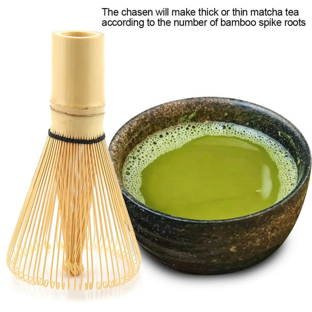Batidor Matcha, batidor de té de bambú natural batidor de té verde