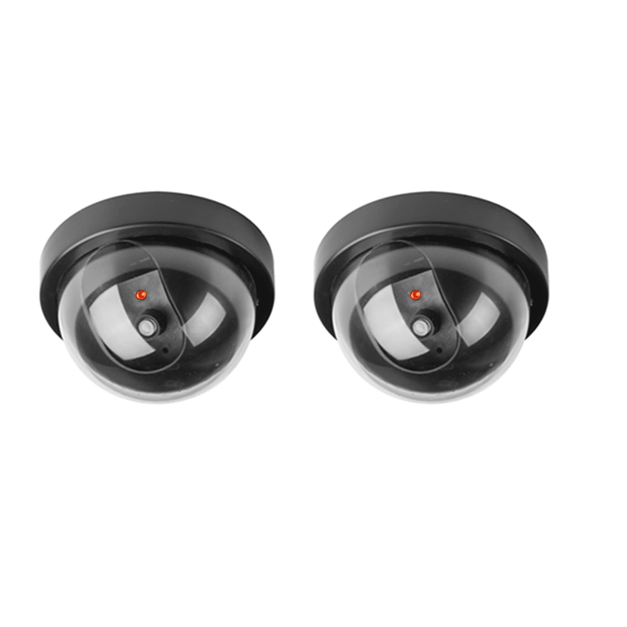 Set de 6 Cámaras Domo de Seguridad Virtual con Luces LED Intermitentes ...