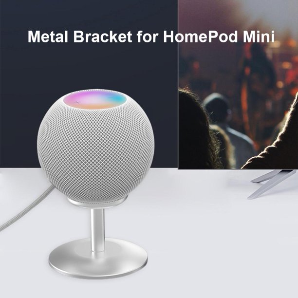 Soporte de escritorio Soporte de soporte para Apple HomePod Mini Speaker  (Plata) Likrtyny Para estrenar