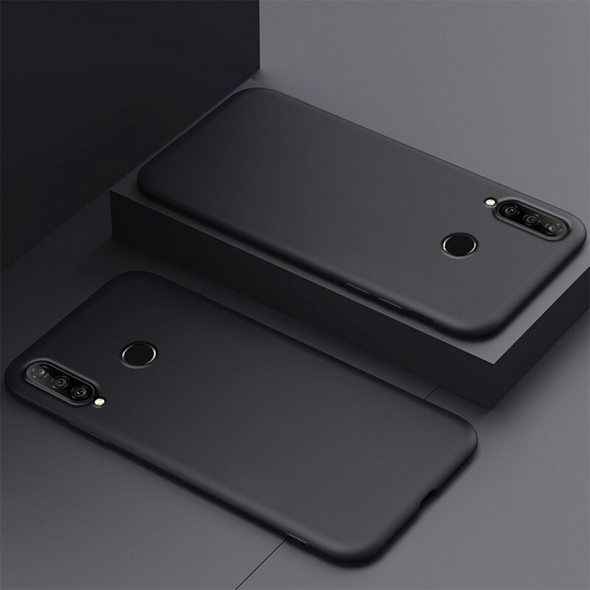 Funda Silicona Líquida Ultra Suave compatible con Huawei Honor 90 lite 5G  color Negra
