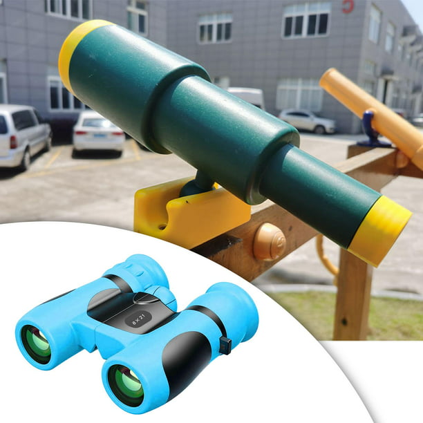 Prismáticos para , juguetes de aprendizaje de ciencia 8x21 a prueba de golpes telescopio para senderismo para niñas Azul binoculares para niños | Bodega Aurrera en línea
