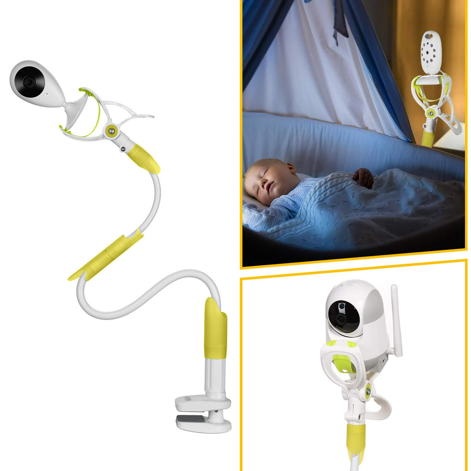 Montaje de la cámara del bebé, soporte del monitor del bebé, compatible con  la mayoría de los monitores del bebé
