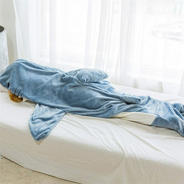 Pijamas de tiburón gris para adultos, ropa de dormir, Mono de dibujos  animados, Kigurumi, disfraz de Halloween, novedad - AliExpress
