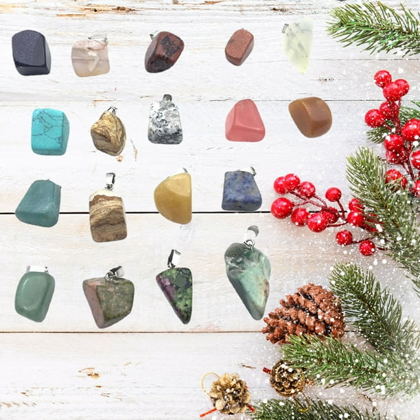 Mini Tamaño Piedra De Cristal Natural Rocas Minerales Para Niños Y  Entusiastas De La Geología Colección De Rocas Regalo De Navidad 20 Piezas  Advancent HA038825-00