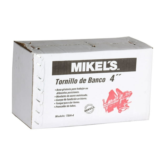 TORNILLO DE BANCO TRABAJO PESADO 4´´ MIKELS TBH-4