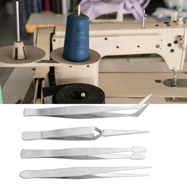 Pinzas de metal para máquina de coser, 12 unidades, fáciles de tirar, para  manualidades, costura, bricolaje, herramientas
