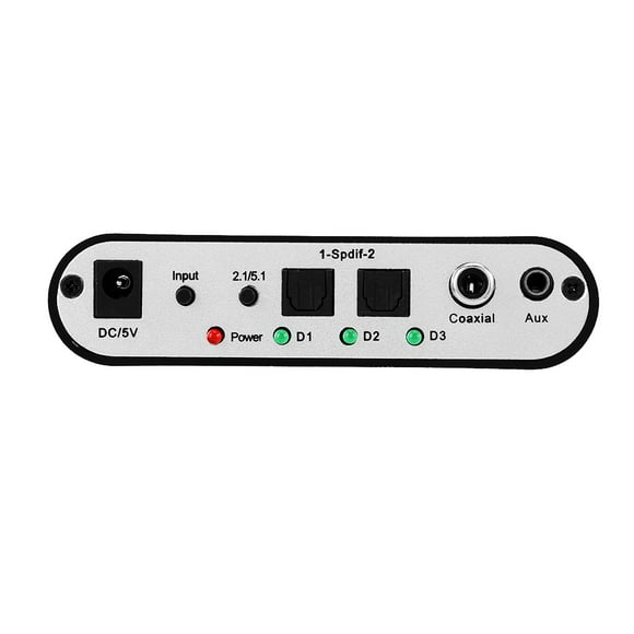 dac audio convertidor digital a analógico decodificador digital de canales dts 51 convertidor de a spptty como se muestra en la descripción