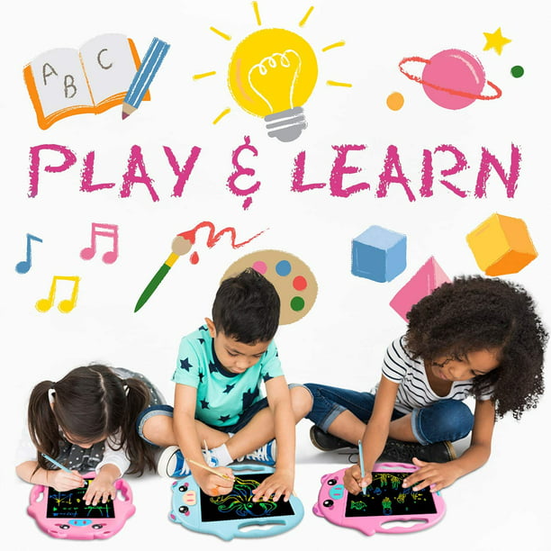 Juguetes Educativos para Niños de 3 a 6 Años, Tableta de Escritura