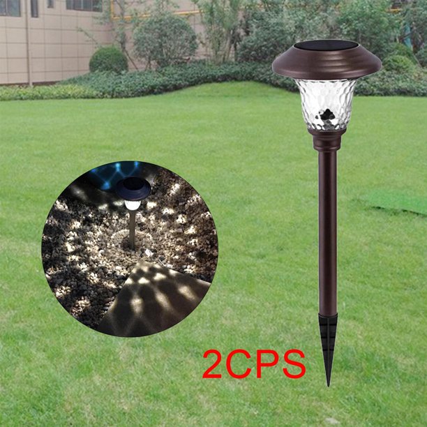 2x Luces Solares Led Exterior Jardin, De Seguridad Para Exteriores