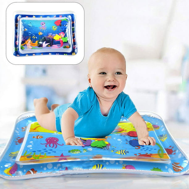 Inflable Tummy Time Mat Premium Baby Water Play Mat para bebés y niños  pequeños Bebé