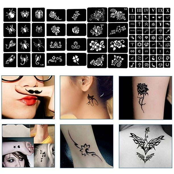 Plantillas para Tatuajes de Henna