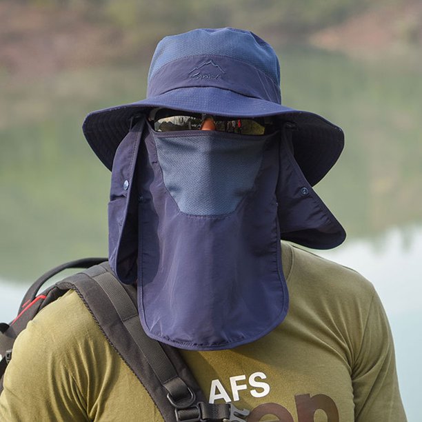 Sombrero de pescador para hombre, visera para el sol, verano