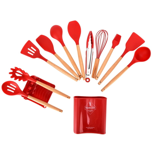 Culinary Couture - Juego de utensilios de cocina de silicona, juego de 24  utensilios de cocina de si…Ver más Culinary Couture - Juego de utensilios  de