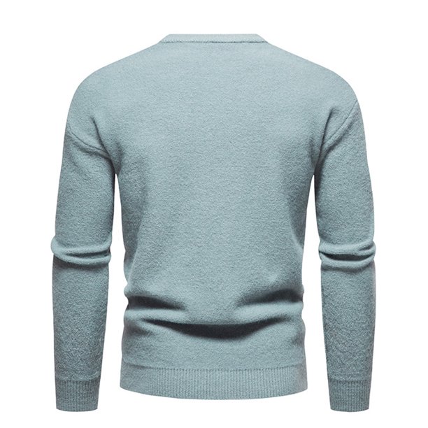 Suéteres para hombre Jersey para hombre Prendas de punto Cuello alto  Invierno Blanco Negro