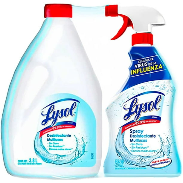 Desinfectante multiusos Lysol en spray 650 ml