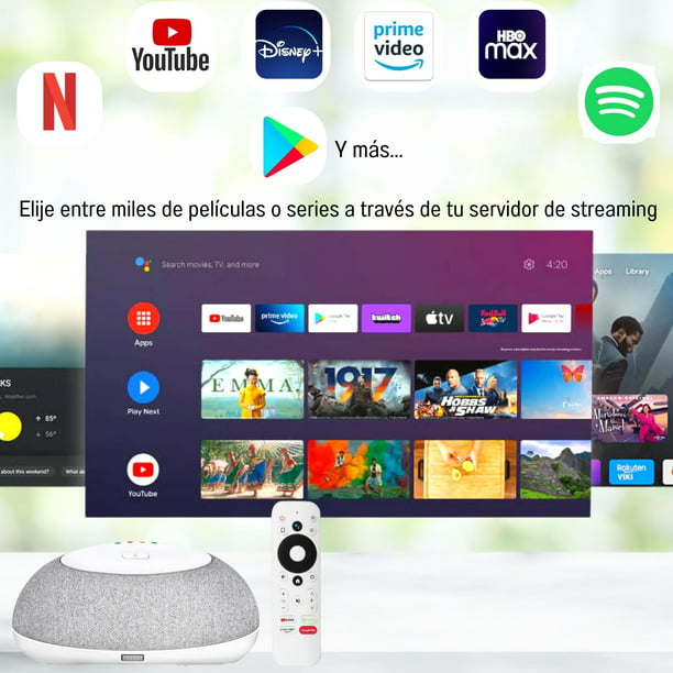Tv Box Stylos Convertidor Smart Tv 4k, Con Android 10, 2gb Ram