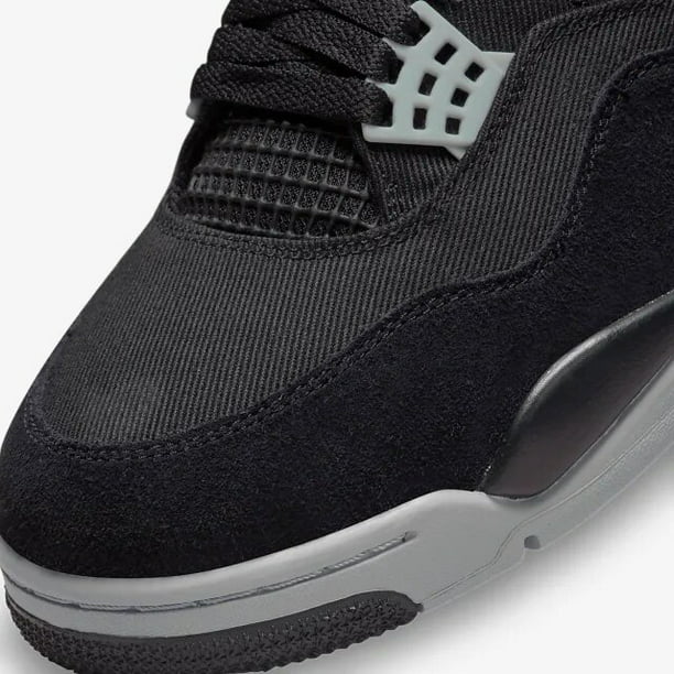 Error ex agudo Jordan 4 Retro SE Black Canvas Nike Jordan 4 Retro | Walmart en línea