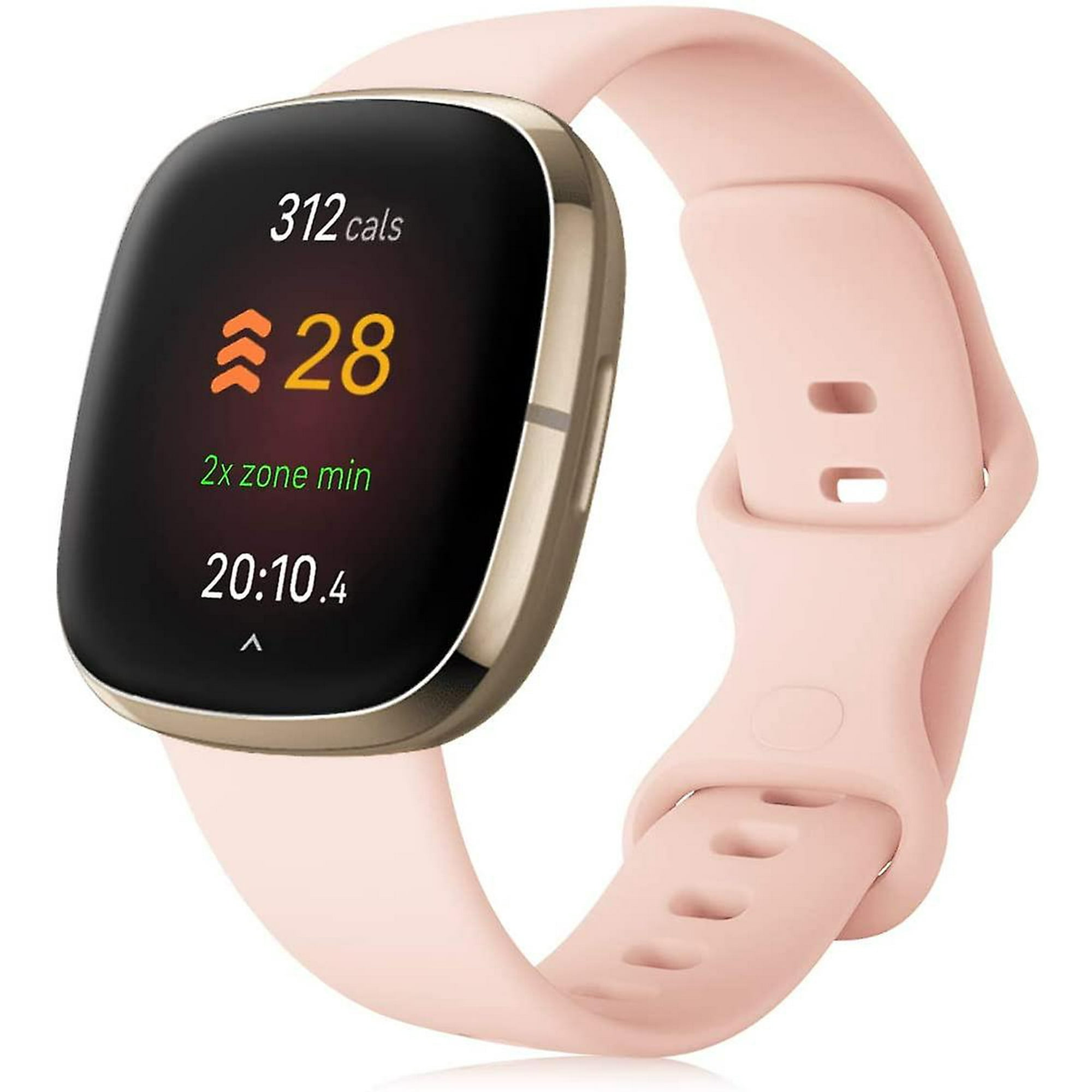 Comprar Correa de reloj de pulsera de repuesto de silicona ajustable para Fitbit  Versa 3