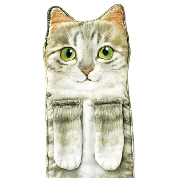 Toallas de mano multiusos para gatos, toallitas suaves decorativas  absorbentes, toallas de cocina pa perfecl Paños