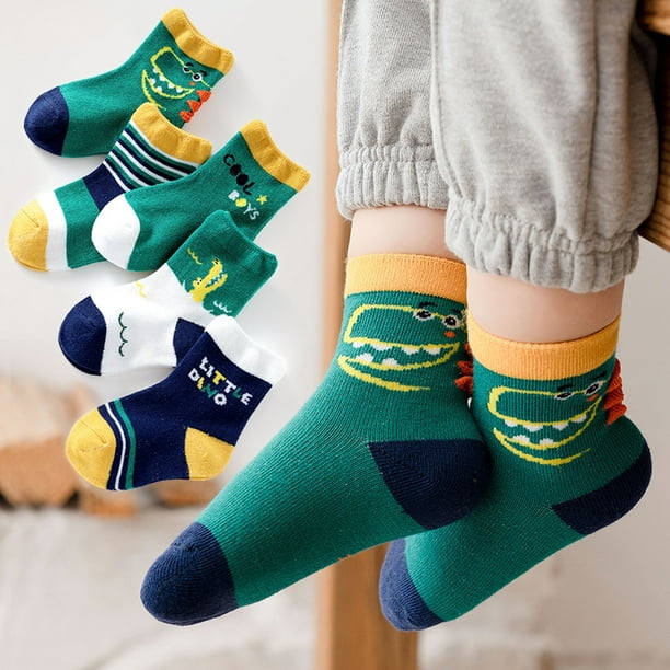 9 pares de calcetines para bebés recién nacidos, calcetines de algodón con  agarres