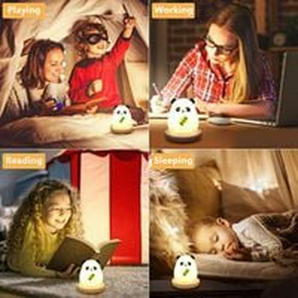 Luz De Noche Lampara Bebe Sensor Led Recargable Usb