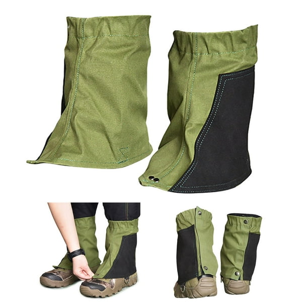 Pike Trail – Polainas impermeables y ajustables para botas de nieve, para  senderismo, caminatas, caza, escalada en montaña y zapatos de nieve