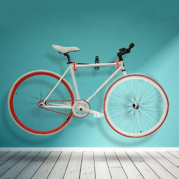 Soporte para colgar bicicletas, [paquete de 2] Ganchos resistentes para  bicicletas Soporte para montaje en pared, Soporte vertical para colgar