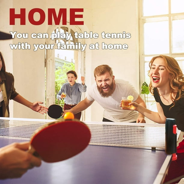 Red de tenis de mesa, retráctil para tenis de mesa, mesa de ping pong, mesa  de ping pong, mesa de ping pong, escritorio de oficina y mesa de comedor