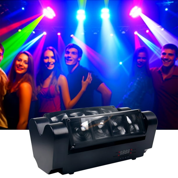 Luz LED de cabeza móvil para discoteca, foco de 12x20W, RGBW, 4 en 1, con  efecto de gran espectáculo, para DJ, discotecas, fiestas y clubs nocturnos  - AliExpress