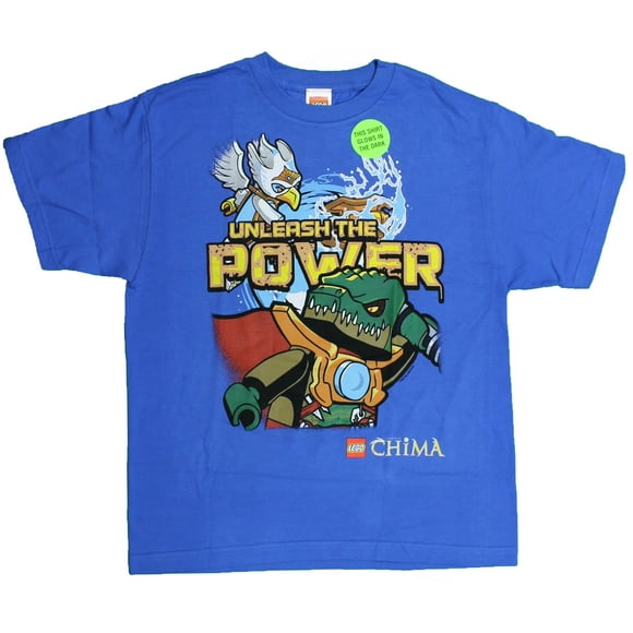 lego chima bird above glow in the dark boys tshirt youth large 1416 lego 