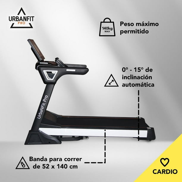 Cinta De Correr Eléctrica Plegable Para Entrenamiento En Casa, Máquina Para  Correr Con Inclinación Manual, Pantalla LCD De 3,5 Pulgadas, 9 MPH Máx. De  1.748,23 €