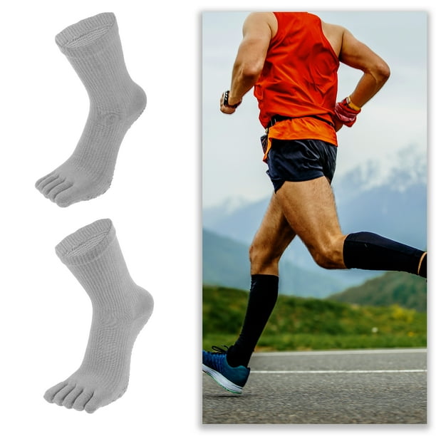 Calcetines para hombre con dedos de los pies, calcetines separados para los  dedos, calcetines deportivos y comerciales de algodón para hombres, UE  39-44, 3/4/5 pares
