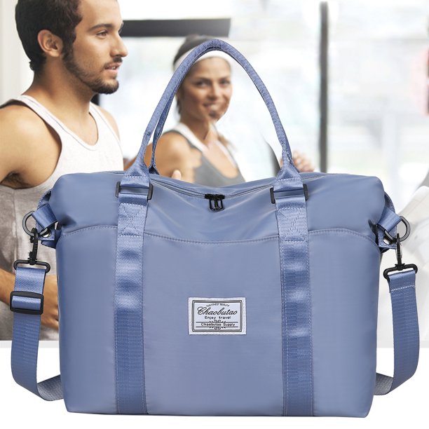 Bolsa 3 piezas de lona para hombre con cremallera, bandolera de viaje  informal (azul) Tmvgtek Para estrenar