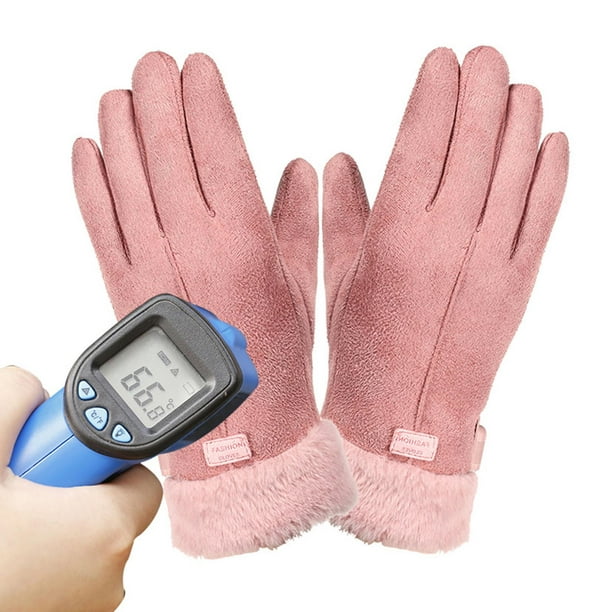 Guantes térmicos de invierno para mujer, guantes eléctricos para ciclismo  con pantalla táctil, guant Sunnimix Guantes calefactados