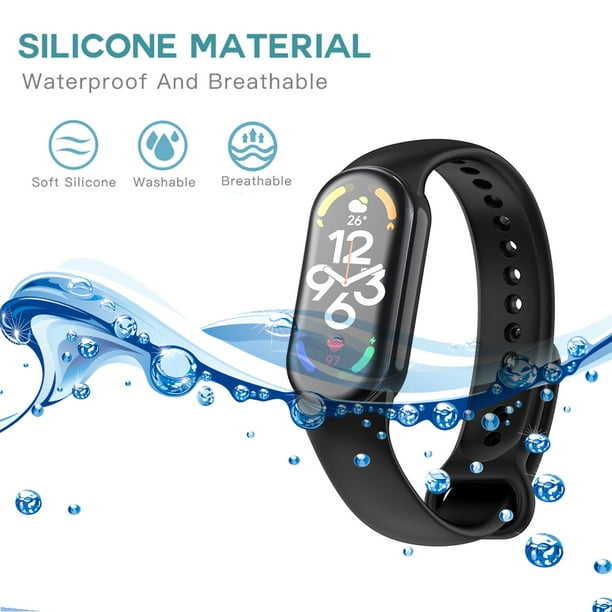 Correa de reloj Correa de reloj de silicona Reemplazo para Xiaomi Mi Band 8  Smart Band JShteea Nuevo